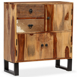 Szafka z litego drewna sheesham, 70 x 30 x 80 cm