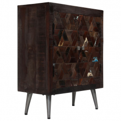 Szafka z litego drewna odzyskanego, 60 x 30 x 76 cm