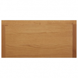 Szafka, 70 x 35 x 75 cm, lite drewno dębowe