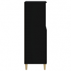 Wysoka szafka, czarna, 60x36x110 cm