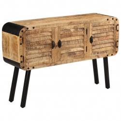 Szafka z litego drewna mango, 120 x 30 x 76 cm