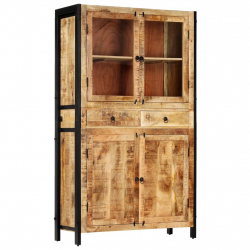 Kredens, 100 x 40 x 175 cm, lite drewno mango
