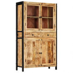 Kredens, 100 x 40 x 175 cm, lite drewno mango