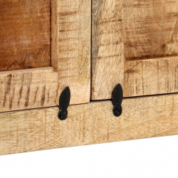 Kredens, 100 x 40 x 175 cm, lite drewno mango