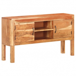 Szafka, 116x30x66 cm, lite drewno akacjowe