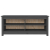 Szafka na buty, szara, 110x38x45,5 cm, lite drewno sosnowe