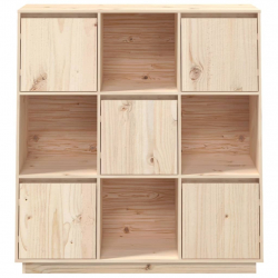 Szafka, 110,5x35x117 cm, lite drewno sosnowe
