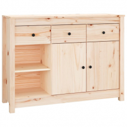 Komoda, 100x35x74 cm, lite drewno sosnowe