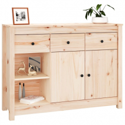 Komoda, 100x35x74 cm, lite drewno sosnowe