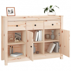 Komoda, 100x35x74 cm, lite drewno sosnowe