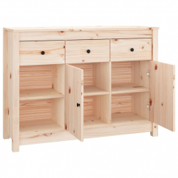 Komoda, 100x35x74 cm, lite drewno sosnowe