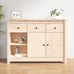 Komoda, 100x35x74 cm, lite drewno sosnowe