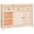 Komoda, 100x35x74 cm, lite drewno sosnowe