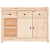Komoda, 100x35x74 cm, lite drewno sosnowe