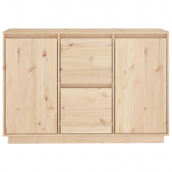 Szafka, 111x34x75 cm, lite drewno sosnowe