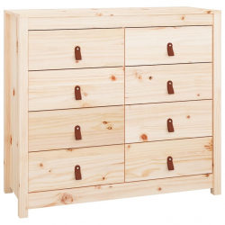 Komoda, 100x40x90 cm, lite drewno sosnowe