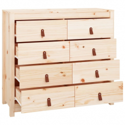 Komoda, 100x40x90 cm, lite drewno sosnowe