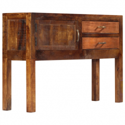 Szafka, 118 x 30 x 75 cm, lite drewno mango