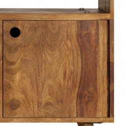 Szafka, 118 x 35 x 70 cm, lite drewno sheesham