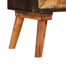 Szafka z litego drewna mango, 85 x 30 x 75 cm