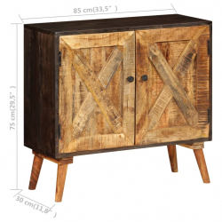 Szafka z litego drewna mango, 85 x 30 x 75 cm