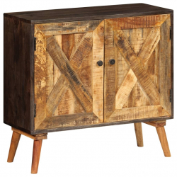 Szafka z litego drewna mango, 85 x 30 x 75 cm