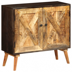 Szafka z litego drewna mango, 85 x 30 x 75 cm