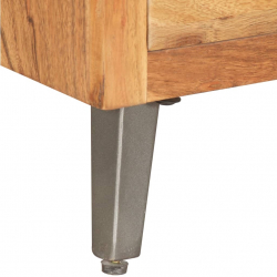 Komoda, 60 x 30 x 75 cm, lite drewno akacjowe