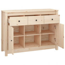 Komoda, 100x35x74,5 cm, lite drewno sosnowe