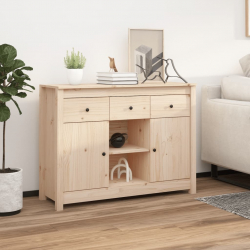 Komoda, 100x35x74,5 cm, lite drewno sosnowe