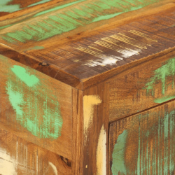 Szafka, 110x30x65 cm, lite drewno odzyskane