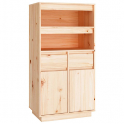 Szafka, 60x40x116,5 cm, lite drewno sosnowe