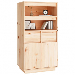 Szafka, 60x40x116,5 cm, lite drewno sosnowe