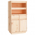 Szafka, 60x40x116,5 cm, lite drewno sosnowe