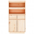 Szafka, 60x40x116,5 cm, lite drewno sosnowe