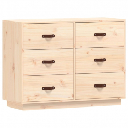 Komoda, 100x40x75 cm, lite drewno sosnowe