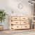 Komoda, 100x40x75 cm, lite drewno sosnowe