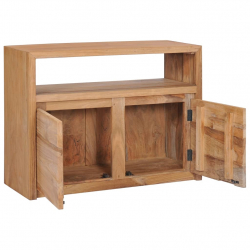 Szafka, 80x30x60 cm, lite drewno tekowe