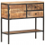 Szafka, 85x30x80 cm, surowe drewno mango