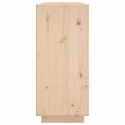 Szafka, 120x35x80 cm, lite drewno sosnowe