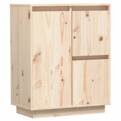 Szafka, 60 x 34 x 75 cm, lite drewno sosnowe