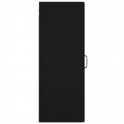 Szafka wisząca, czarna, 34,5x34x90 cm