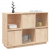 Szafka, 110,5x35x80 cm, lite drewno sosnowe