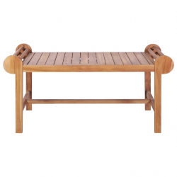 Stolik kawowy, 100x50x45 cm, lite drewno tekowe
