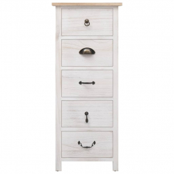 Komoda, 35 x 25 x 87 cm, drewno paulownia