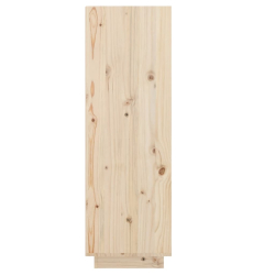 Szafka na buty, 34x30x105 cm, lite drewno sosnowe