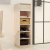 Szafka na buty, 34x30x105 cm, lite drewno sosnowe