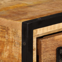 Szafka z litego drewna mango, 65x30x70 cm