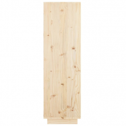 Wysoka szafka, 74x35x117 cm, lite drewno sosnowe