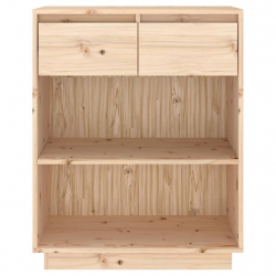 Szafka, 60x34x75 cm, lite drewno sosnowe